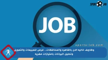 وظائف خالية الآن بالقاهرة والمحافظات.. فرص للمبيعات والتمويل وتحليل البيانات بامتيازات مغرية